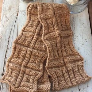 Handmade crocheted scarf